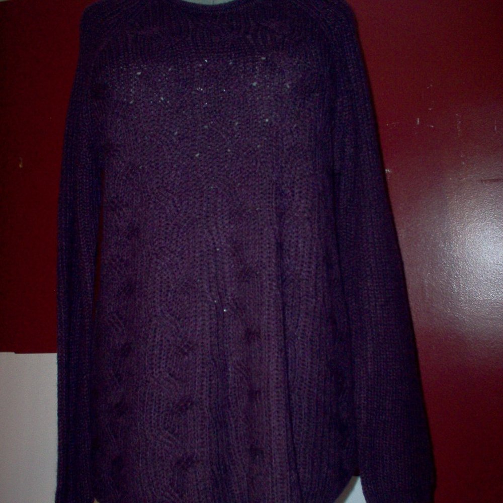 SONOMA SWEATER (NWT) PLUM COLOR
